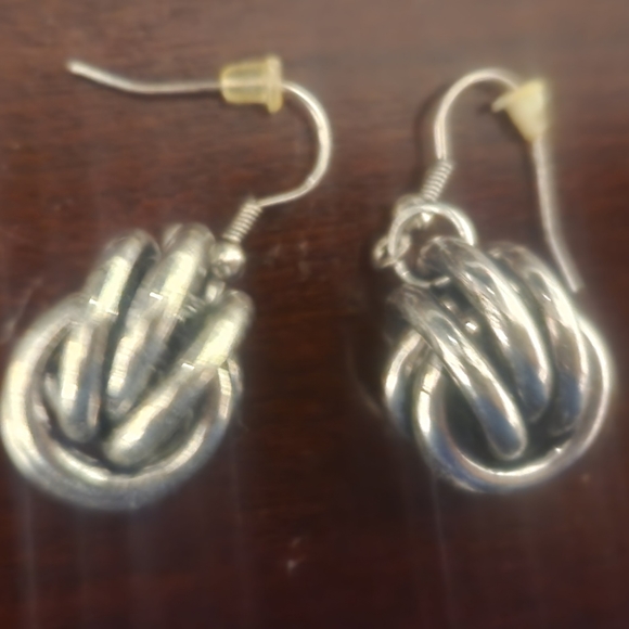 Plunder silver earrings - Picture 1 of 1
